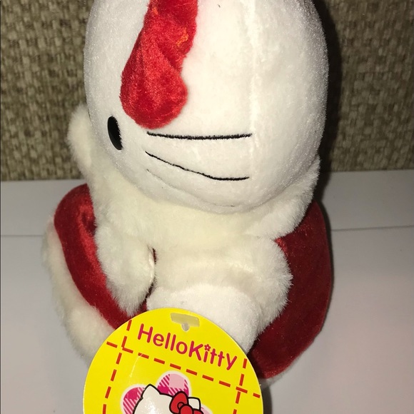 Sanrio Hello Kitty Japan Christmas Santa Clause Stuffed Animal Plush - Picture 3 of 4